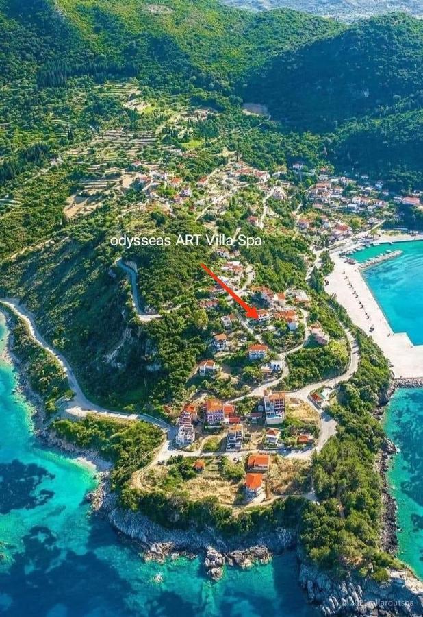 Odysseas Art Villa Порос Экстерьер фото